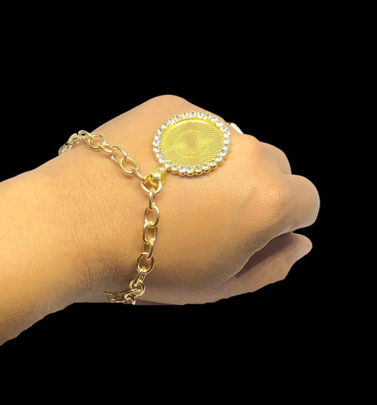 Custom bezel bracelet (Single)
