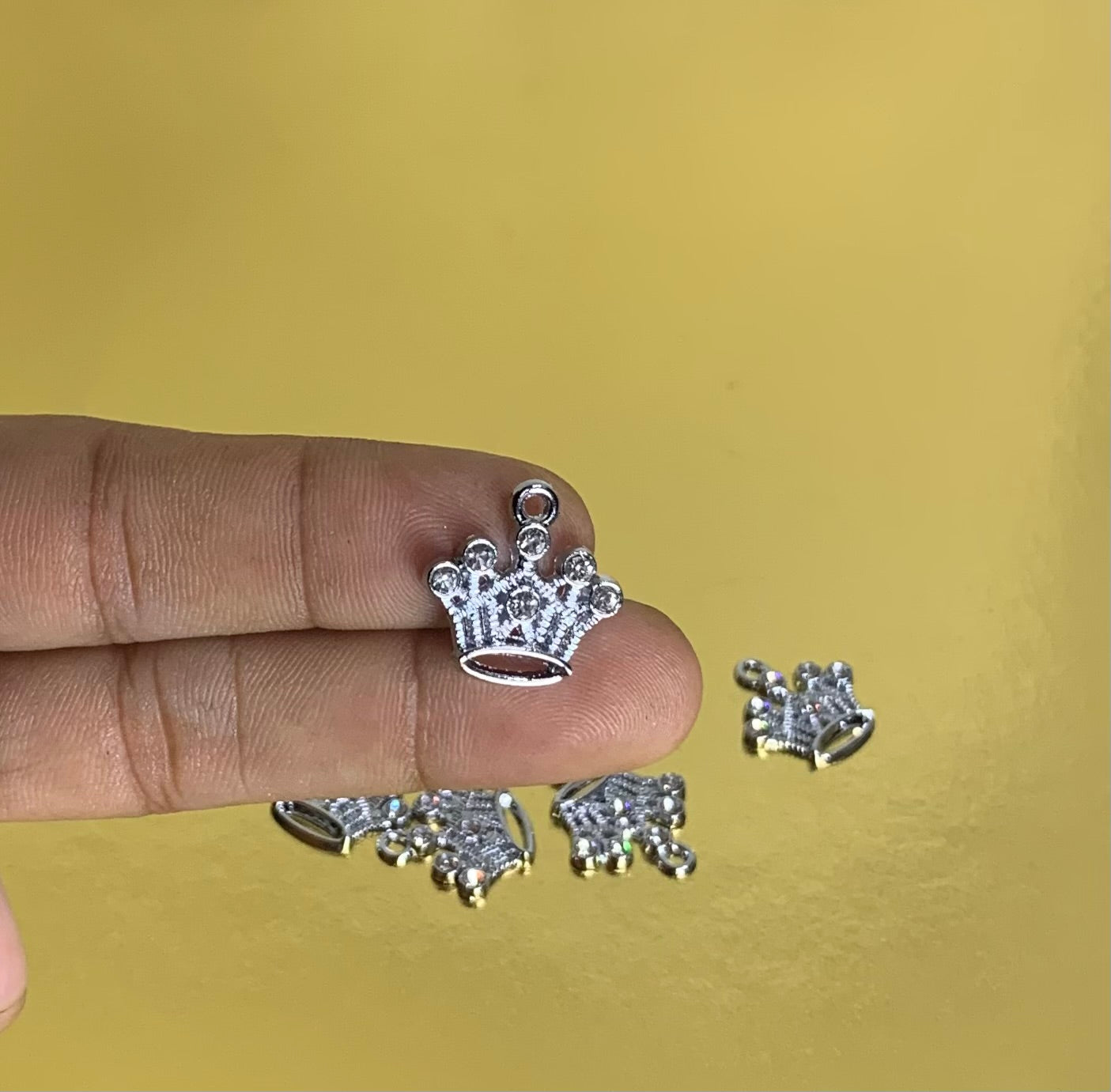 Crown charm