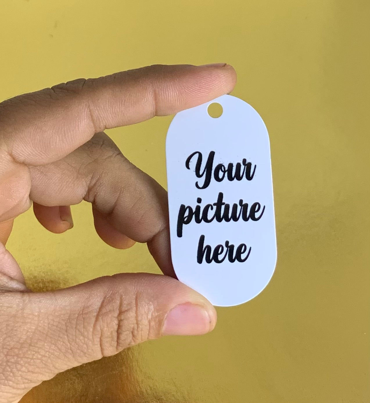 Photo dog tag