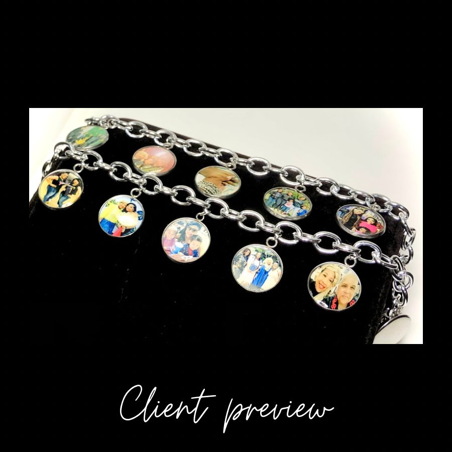 Photo Charm Bracelet (Small)