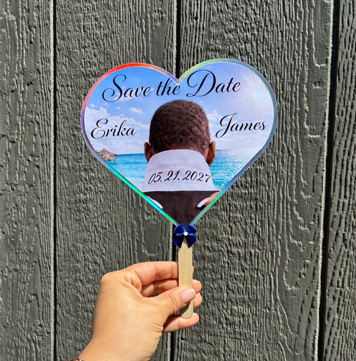 Customized hand fan