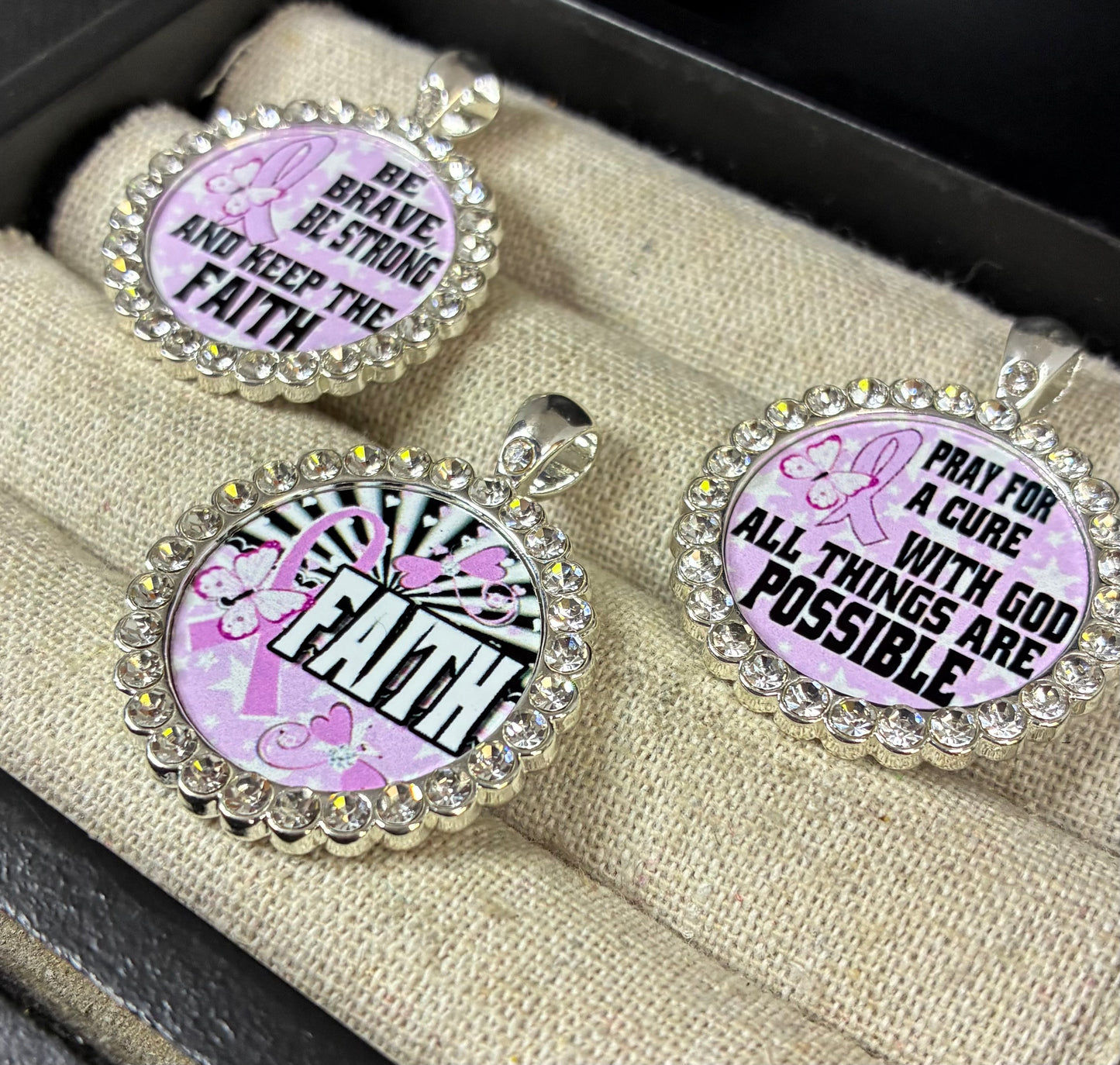 Breast Cancer Charms
