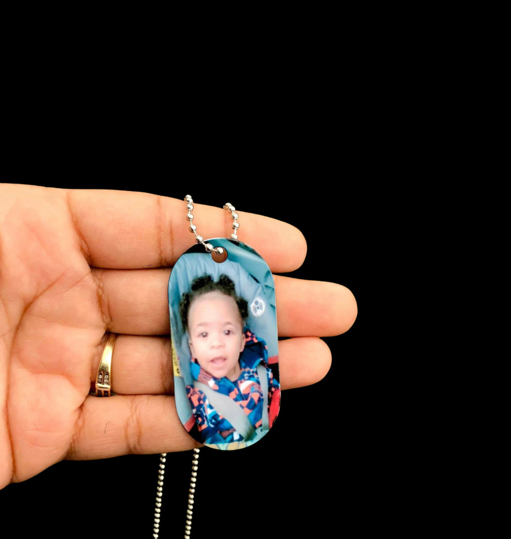 Customized dog tag
