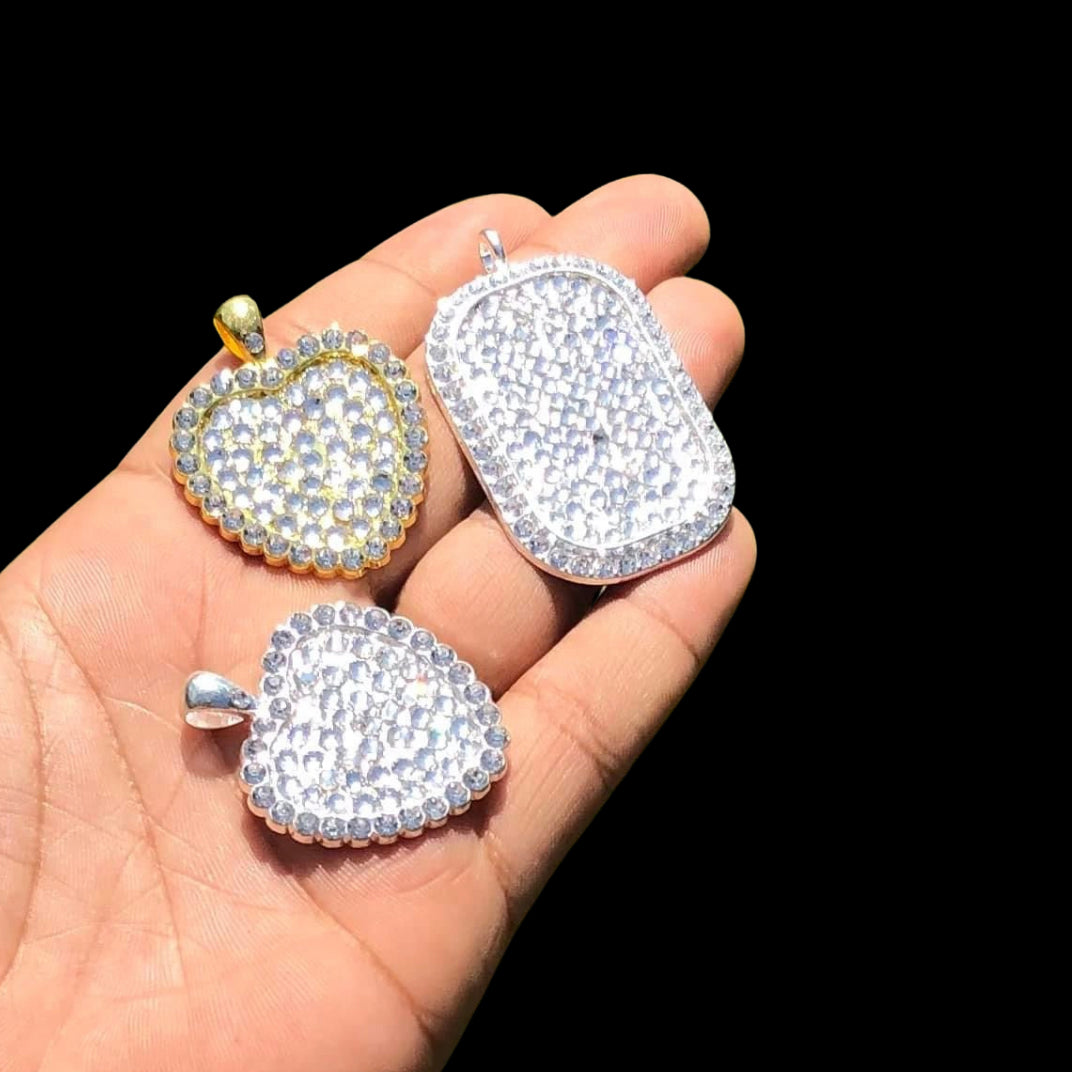Rhinestone pendant only