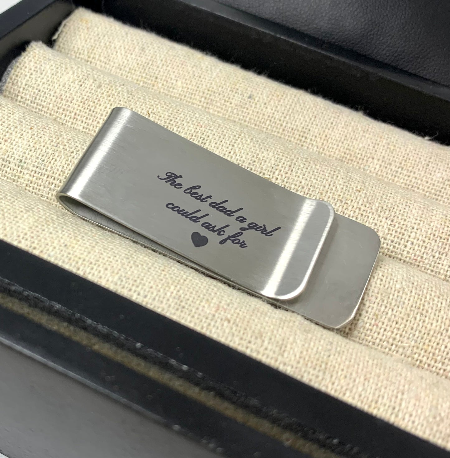 The best dad a girl could ask for money clip