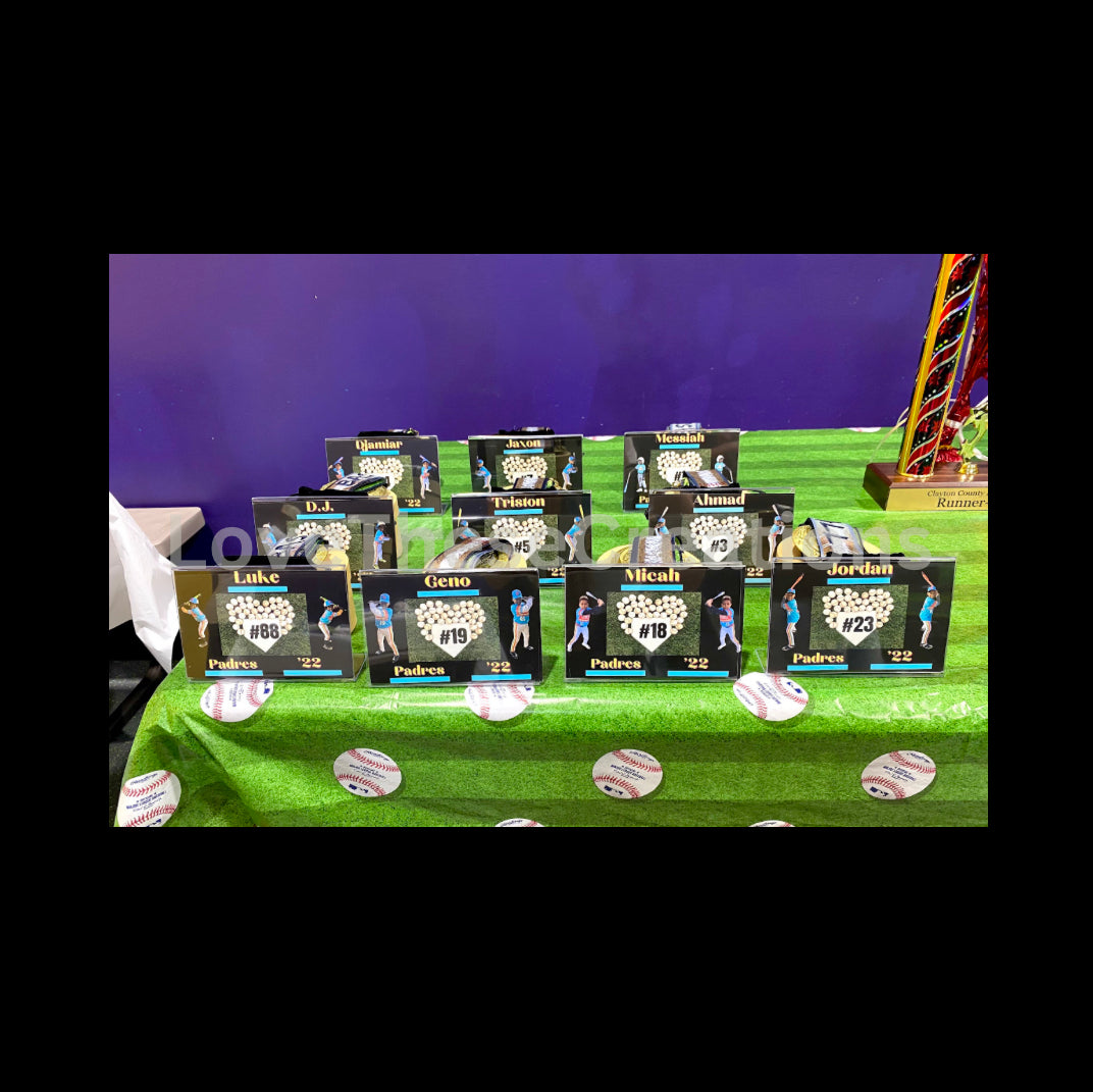 Mini award plaques