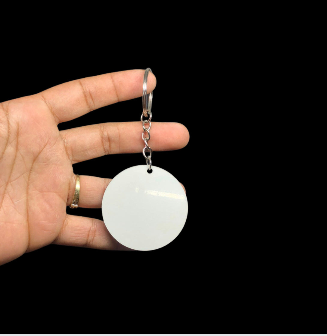 Diy sublimation keychain