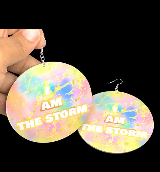 I Am The Storm Earrings
