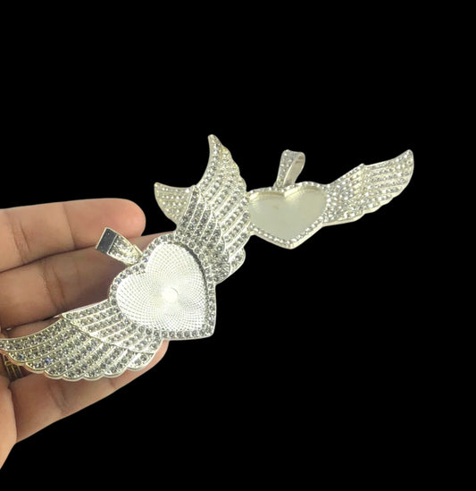 Angel heart wing (bezel & glass only)