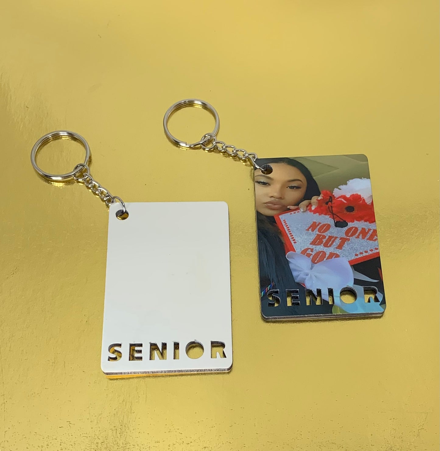 Senior keychain