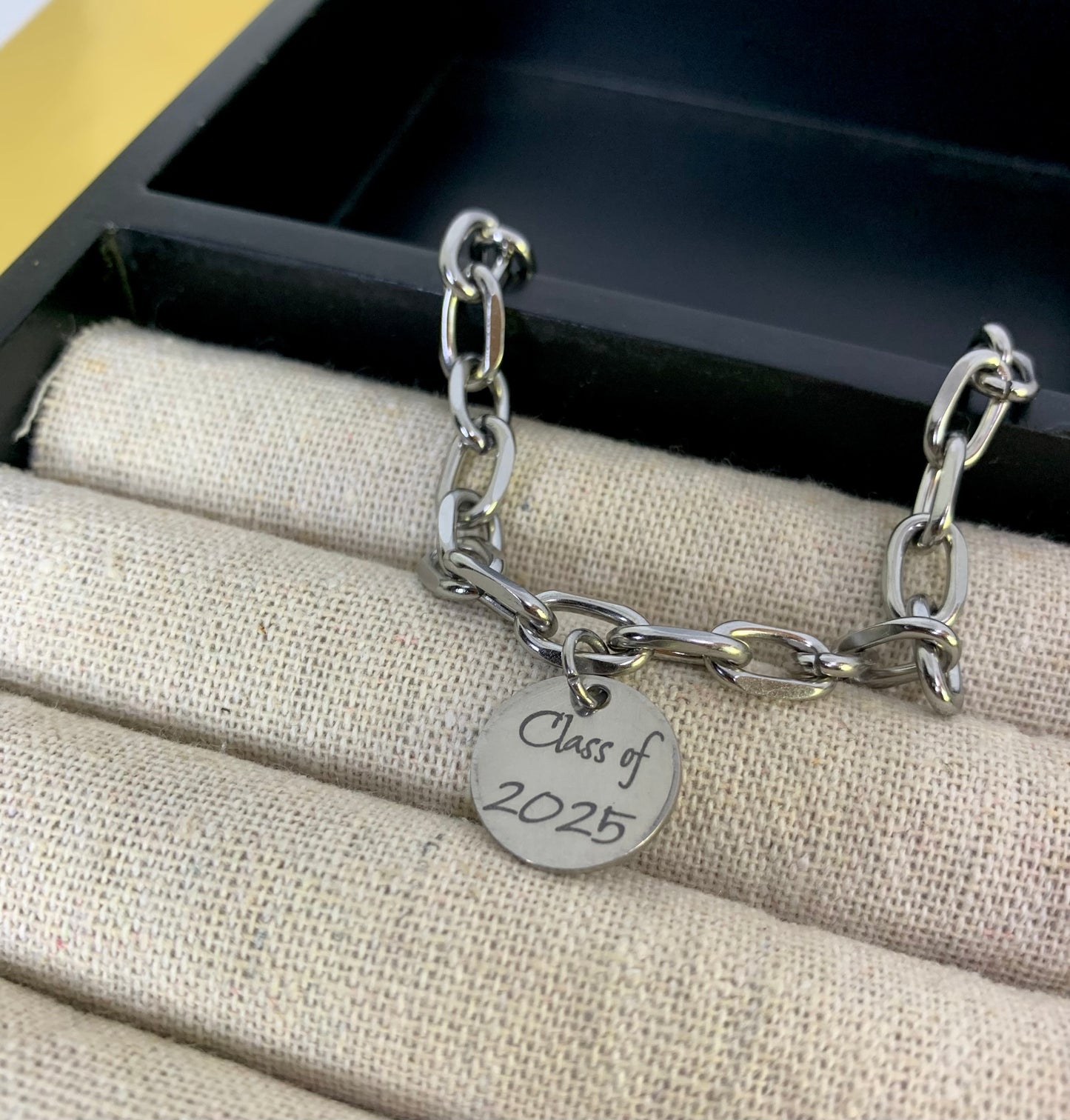 Class of 2025 charm bracelet