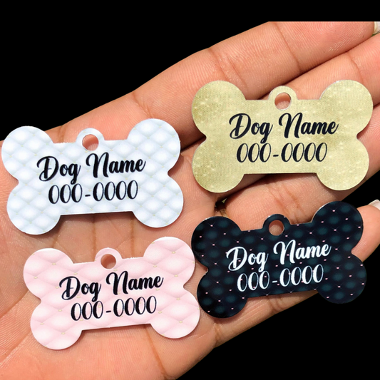 Custom Pet Tags (Premade Backgrounds)
