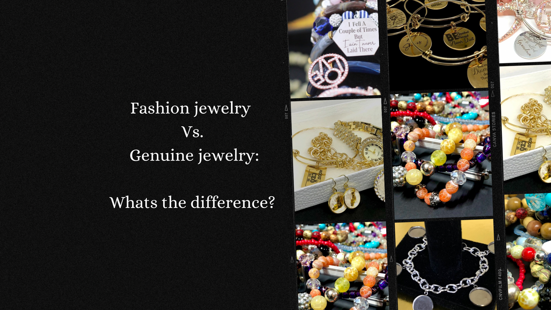 Fashion jewelry vs. Genuine jewelry: What’s the difference?