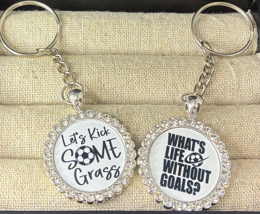 Soccer keychain