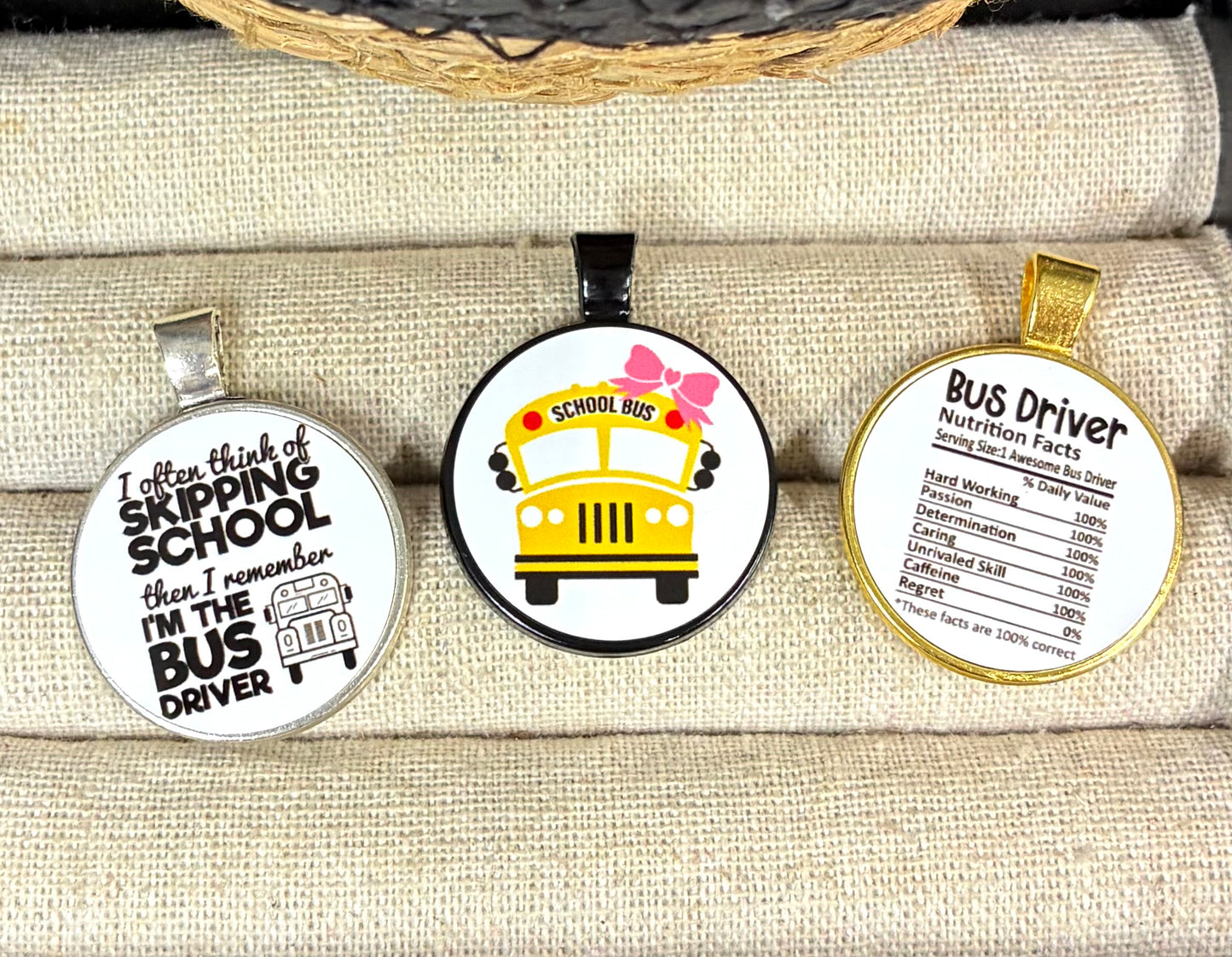 Bus driver charms