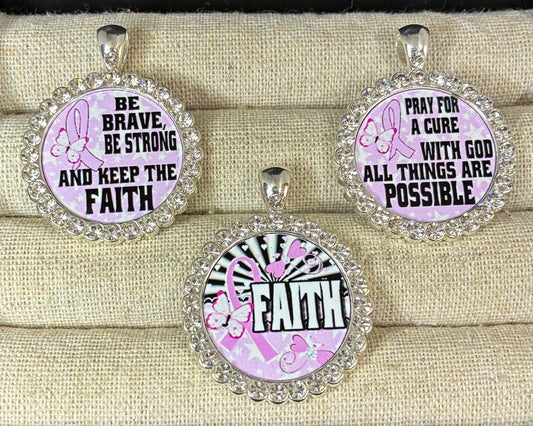 Breast Cancer Charms