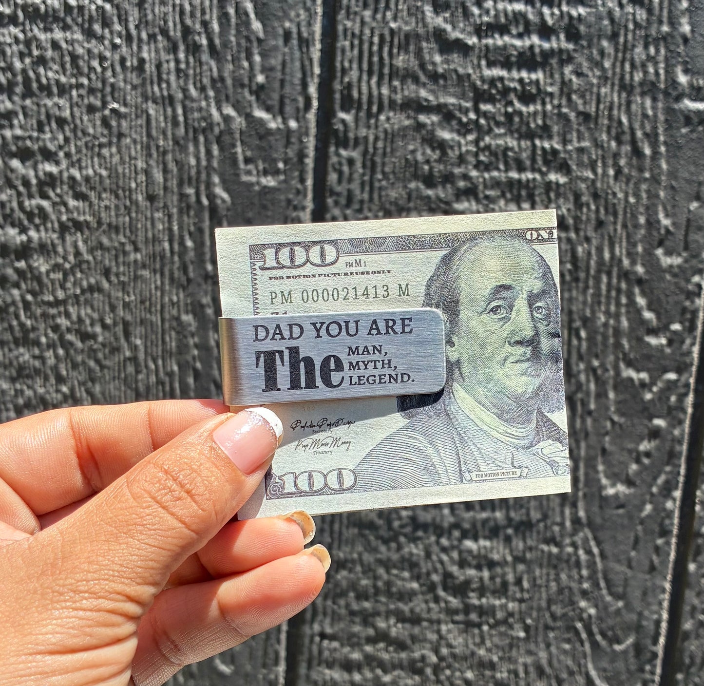 Dad you are.. money clip