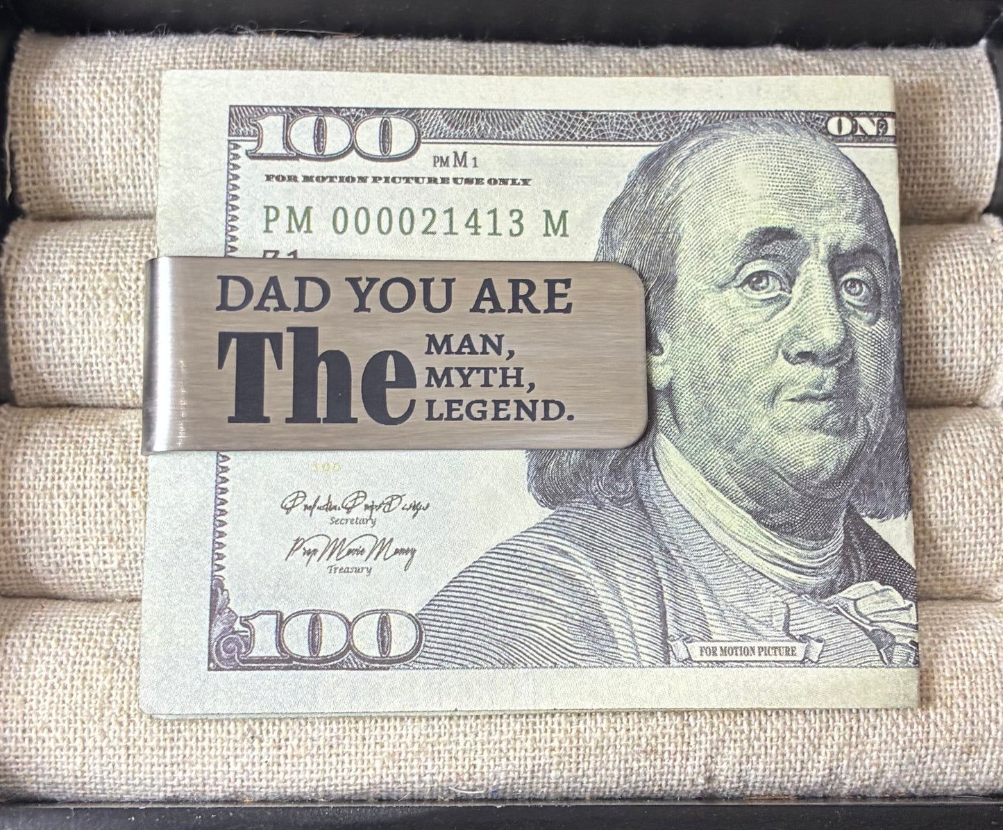 Dad you are.. money clip