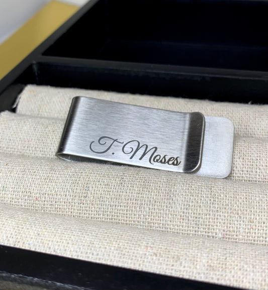 Personalized money clip