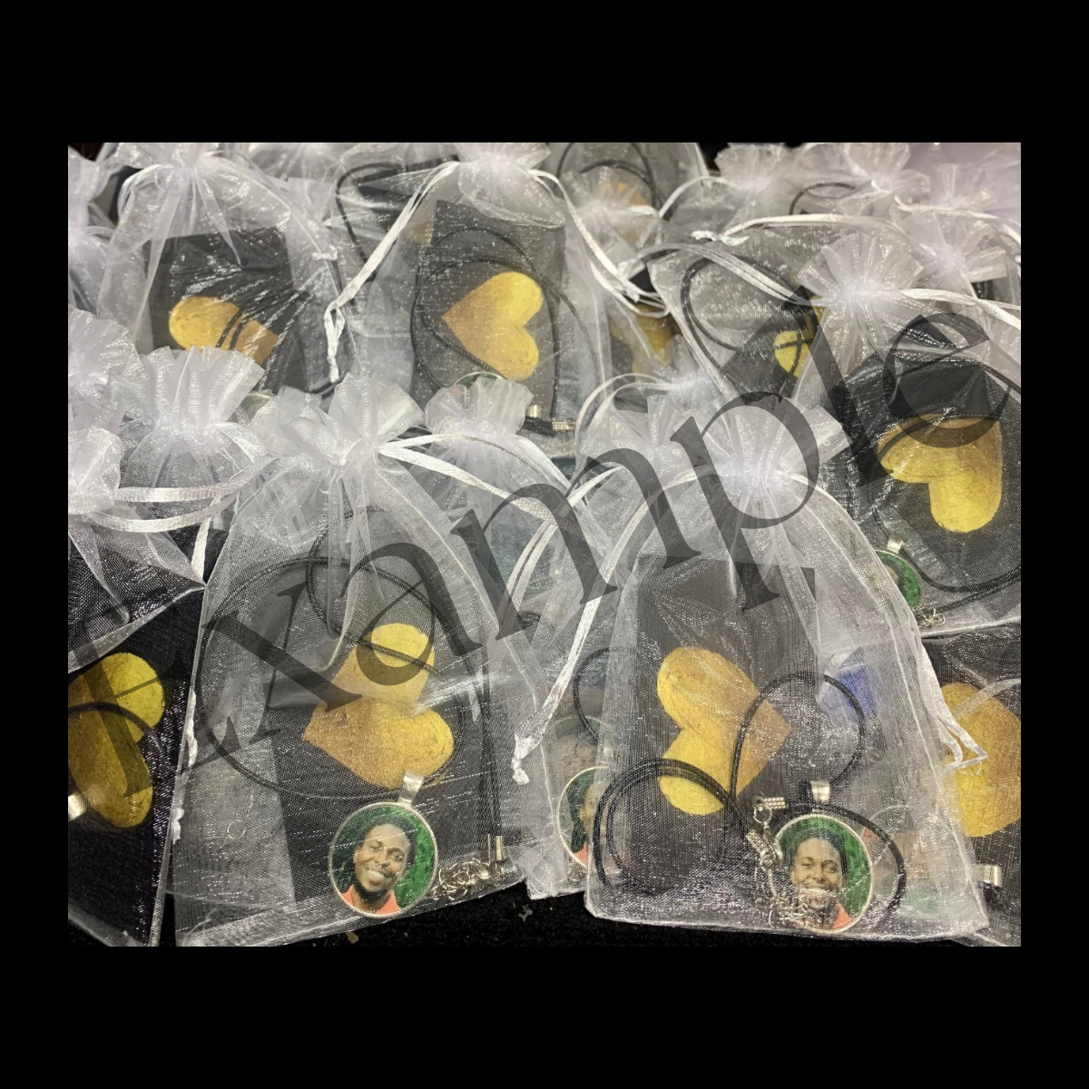 Double sided heart necklaces (bulk)