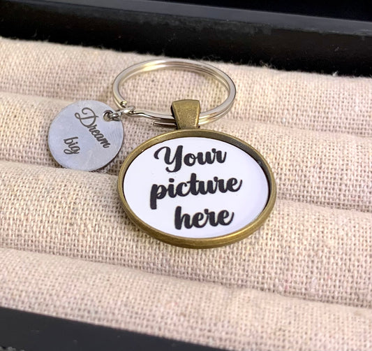 Dream big keychain