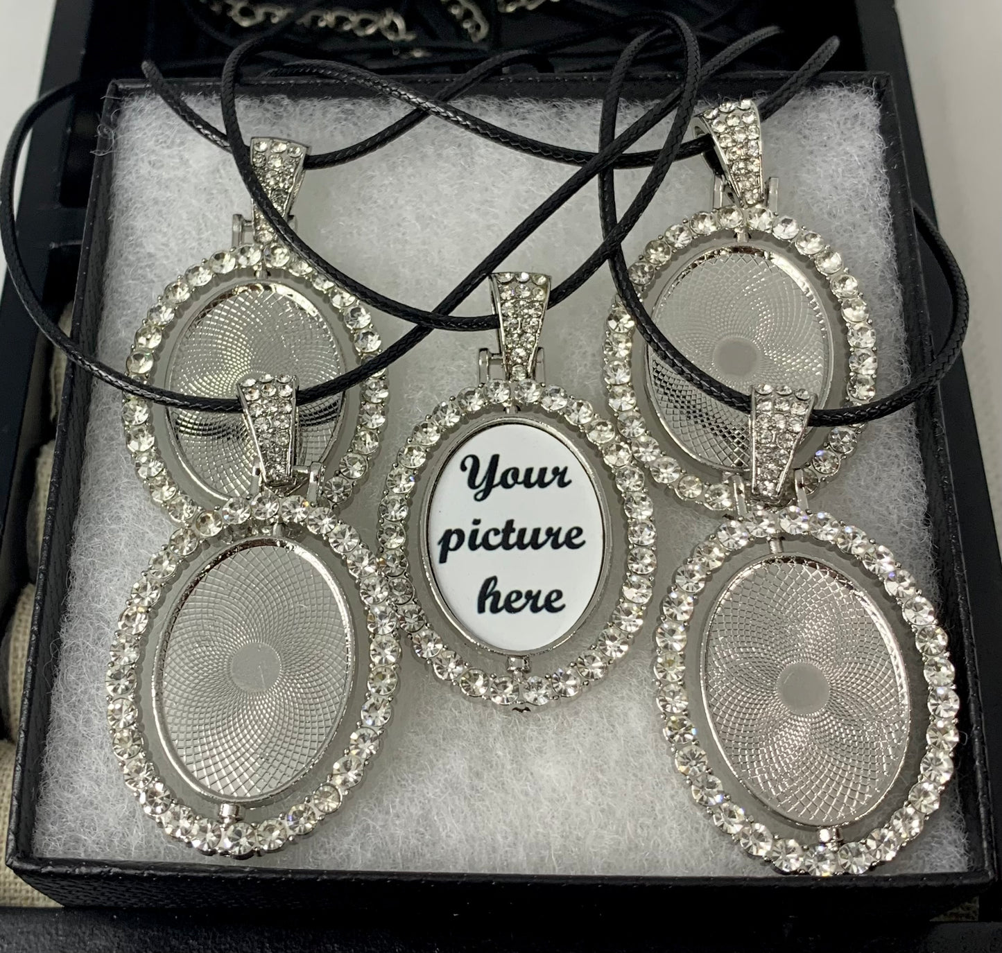 Double sided oval necklaces (bulk)