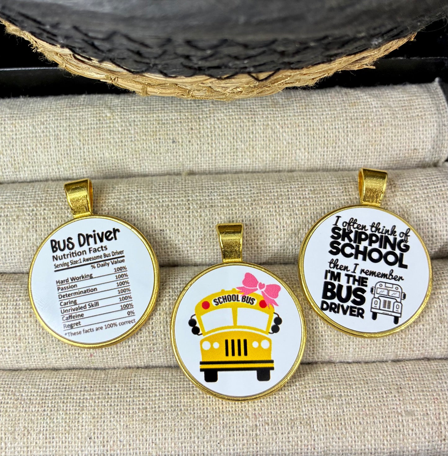 Bus driver charms