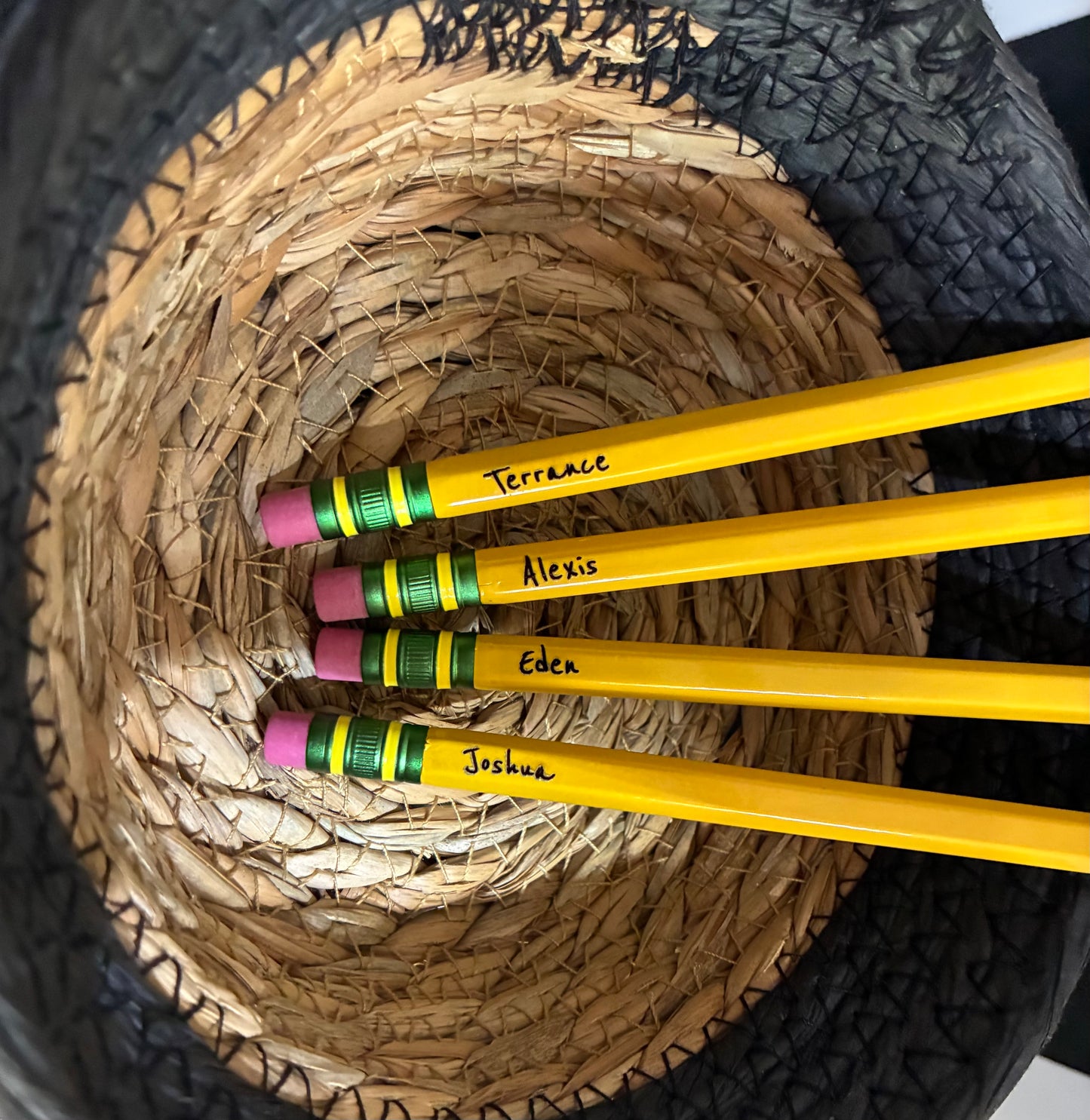 Engraved pencils