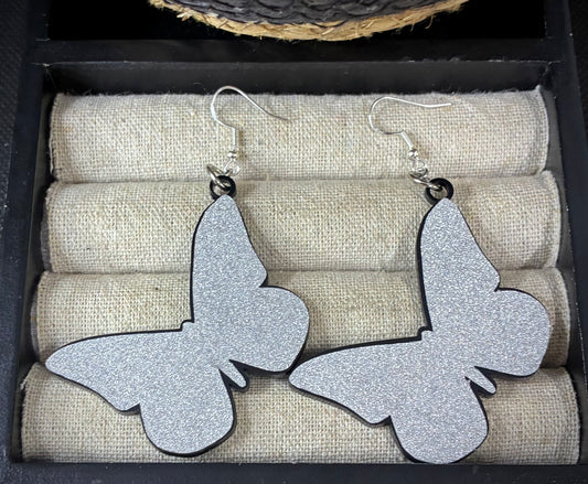 Butterfly acrylic earrings