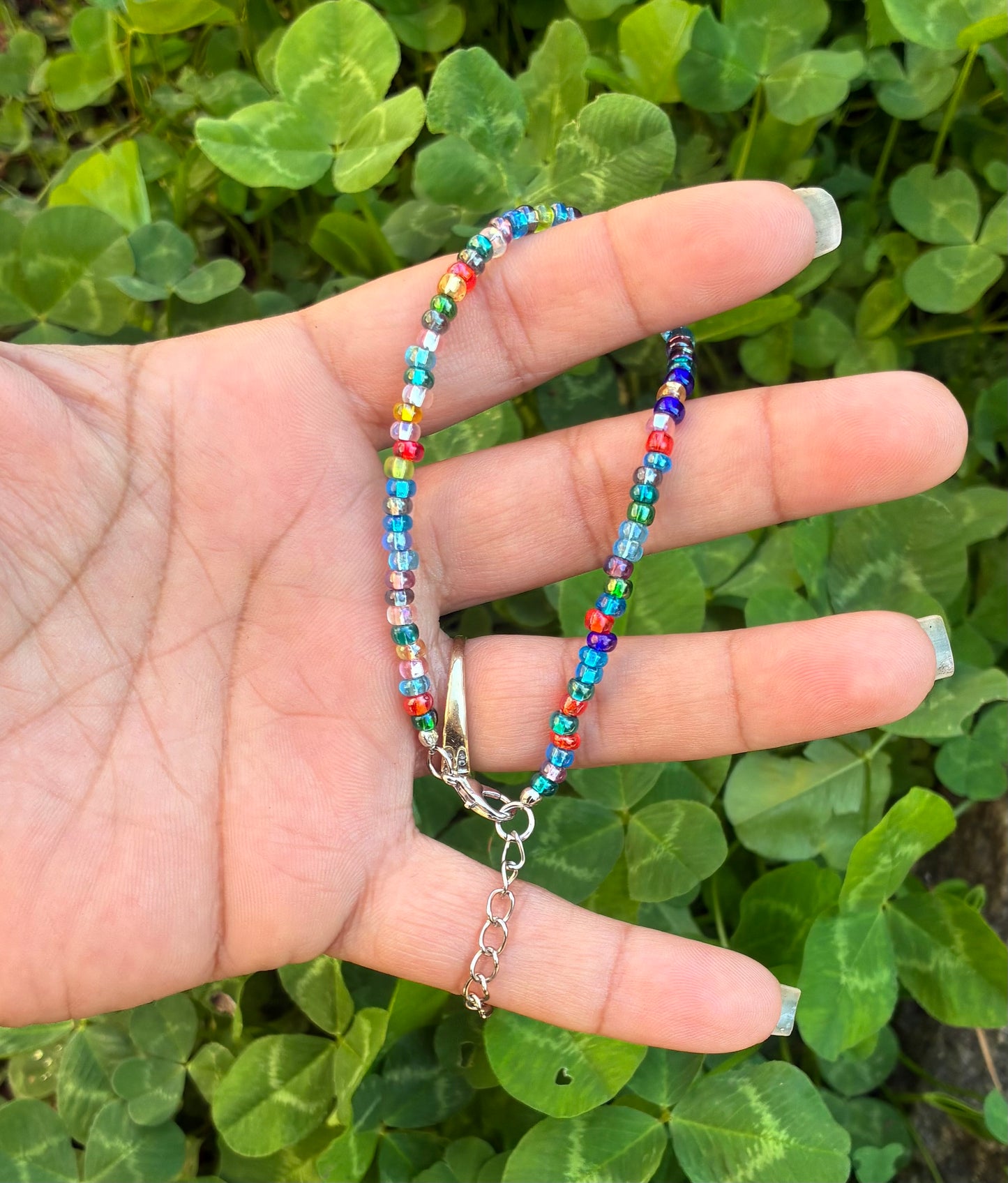 Beaded anklets