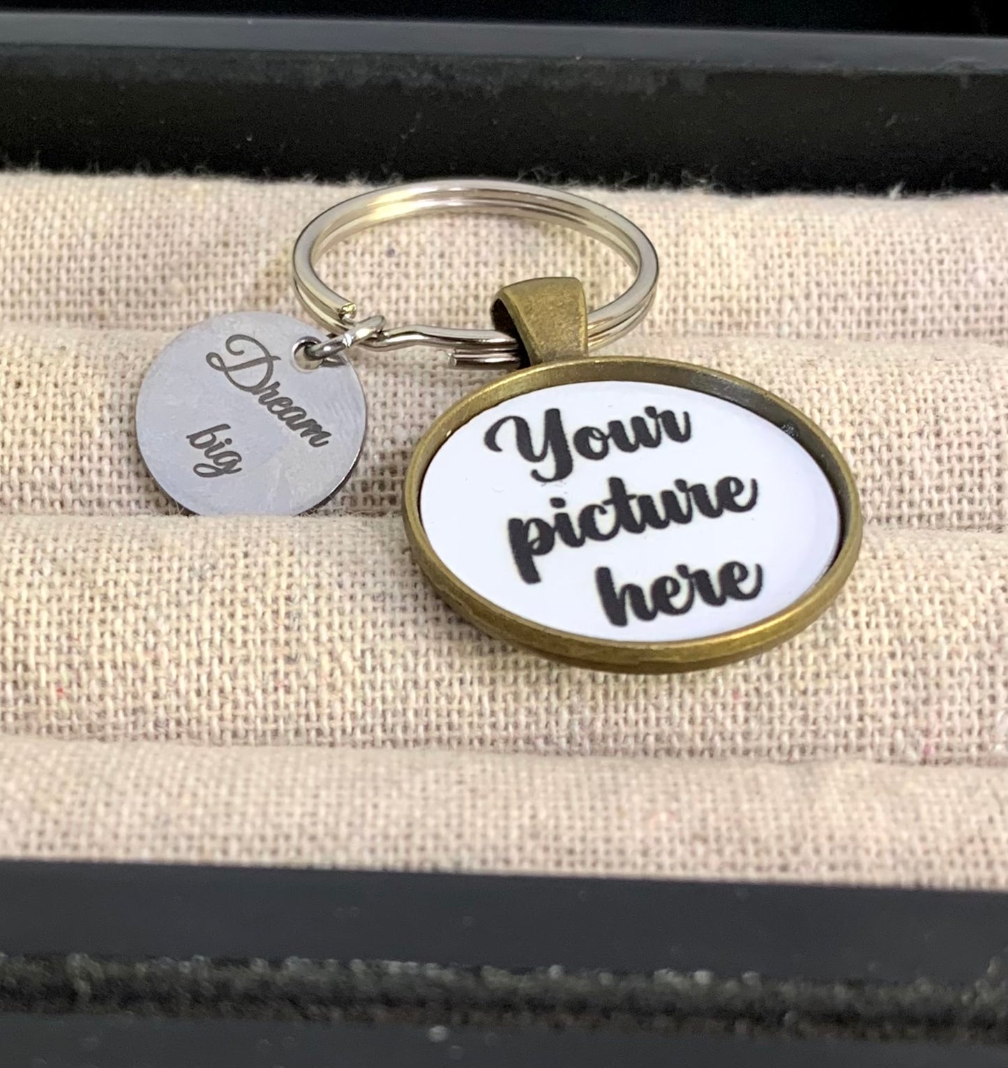 Dream big keychain