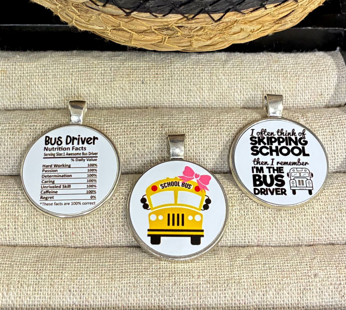 Bus driver charms