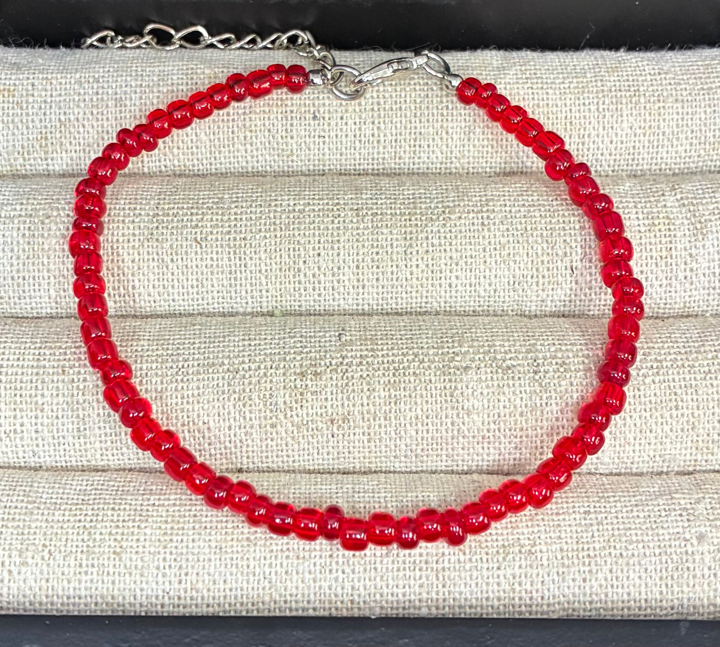 Beaded anklets