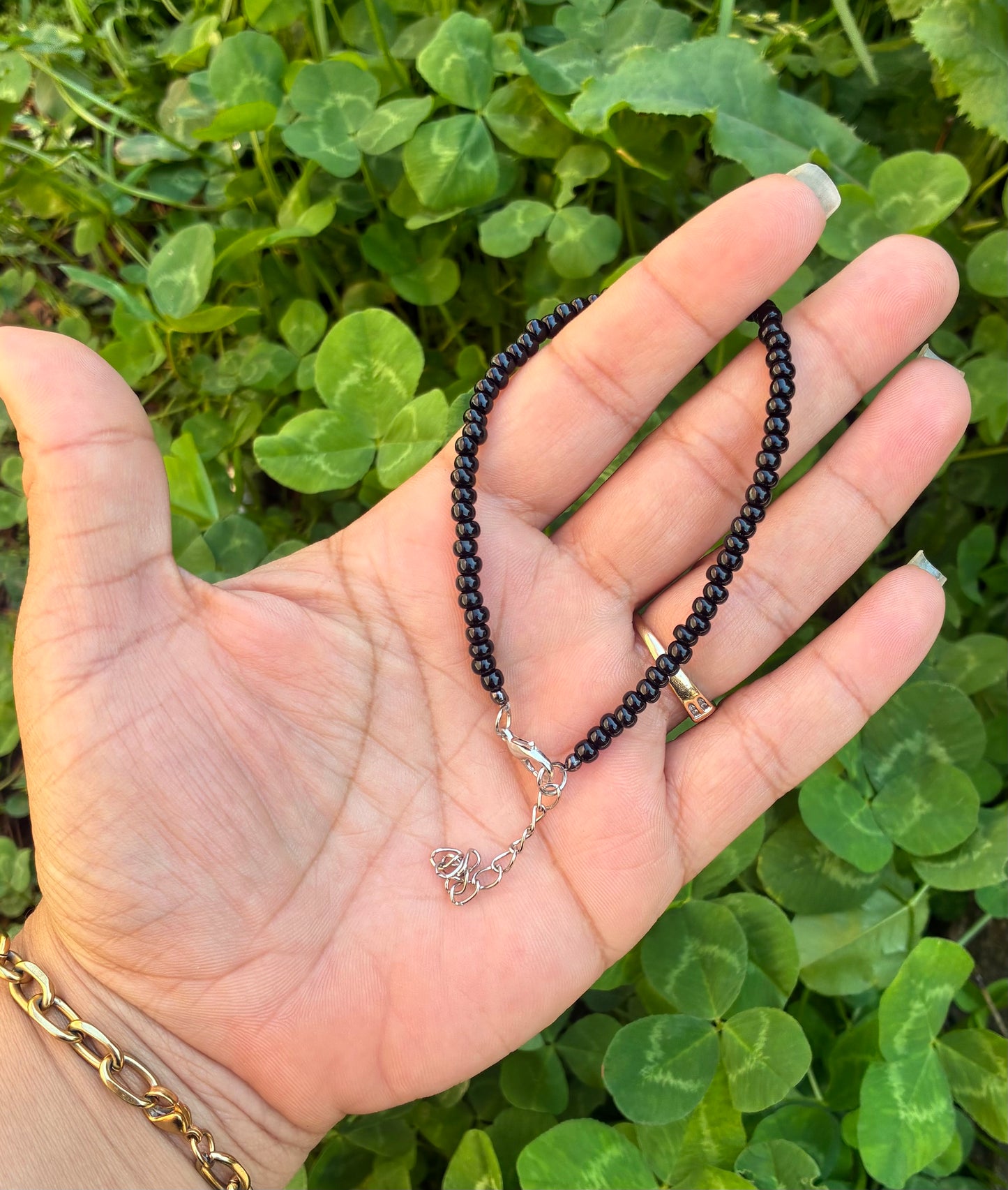 Beaded anklets