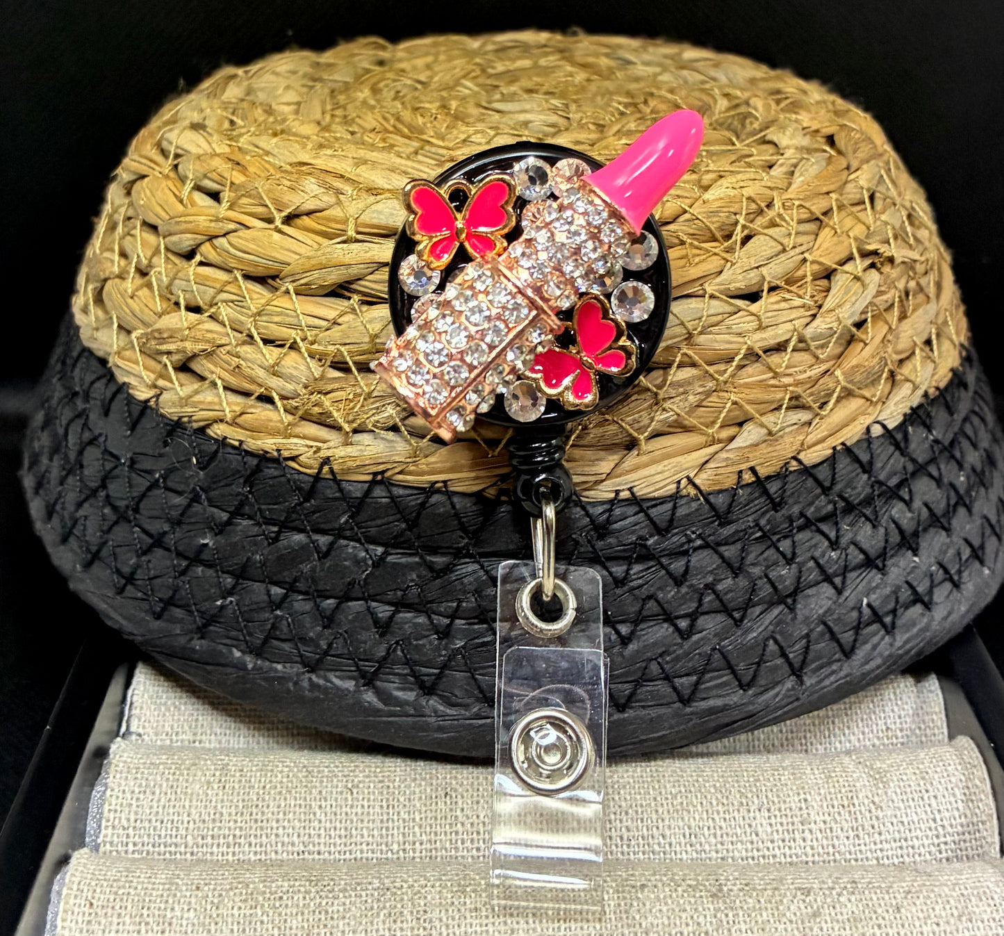 Junk charm badge reel