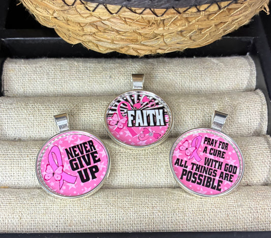 Breast Cancer Charms