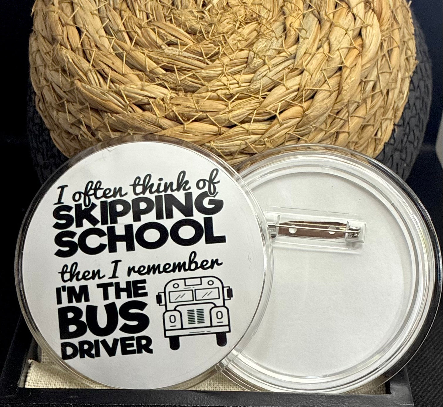 Bus driver buttons