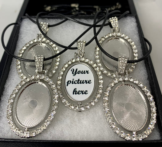 Double sided oval necklaces (bulk)
