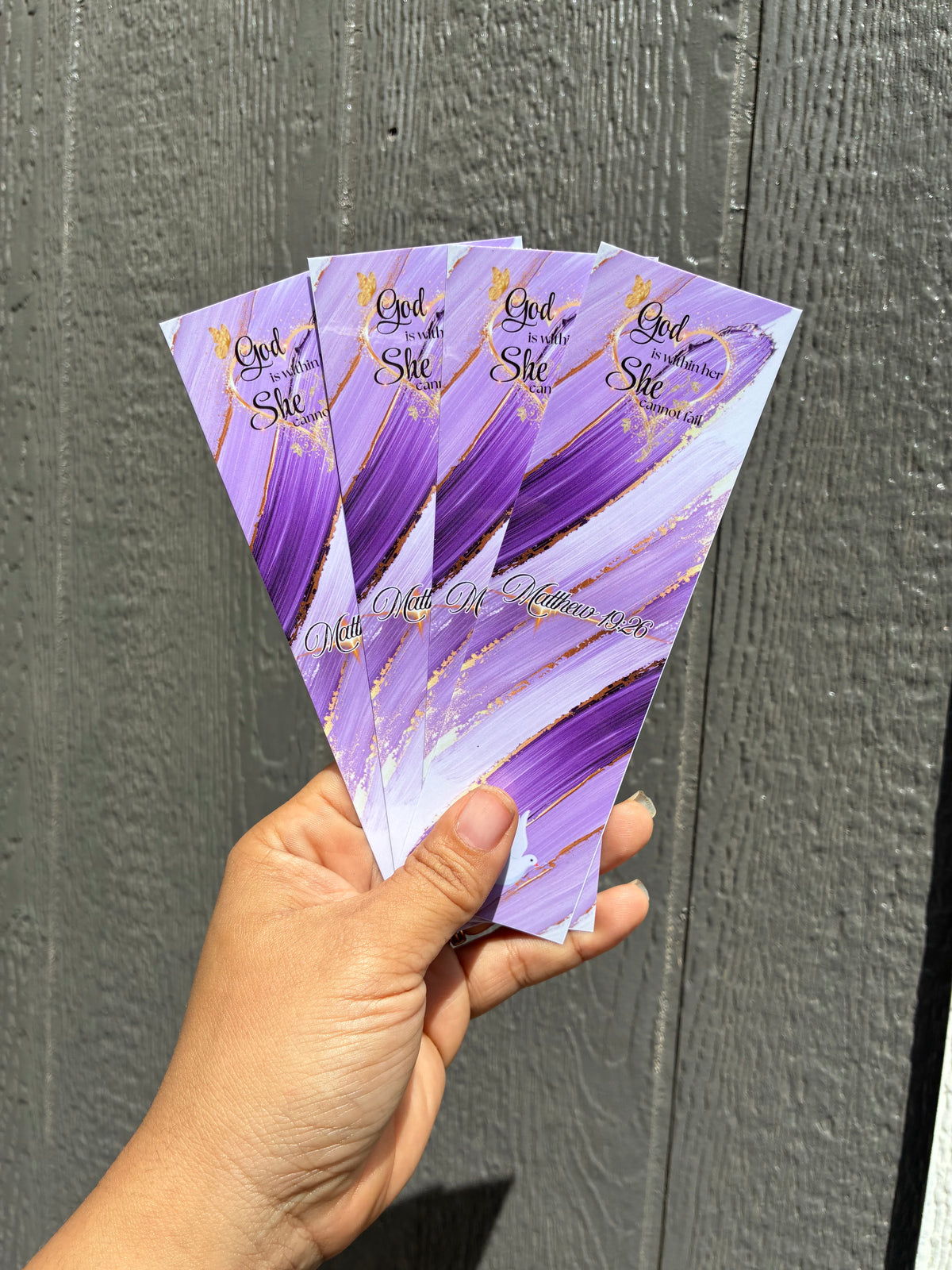 God is within her.. bookmark