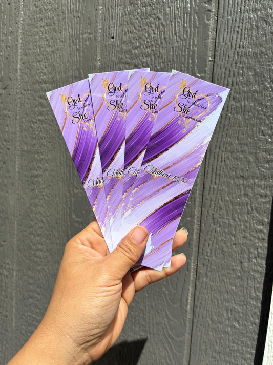 God is within her.. bookmark